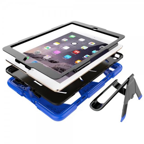 iPad 10.2 (gen 7/8/9) Suojakotelo Heavy Duty Armor Sininen