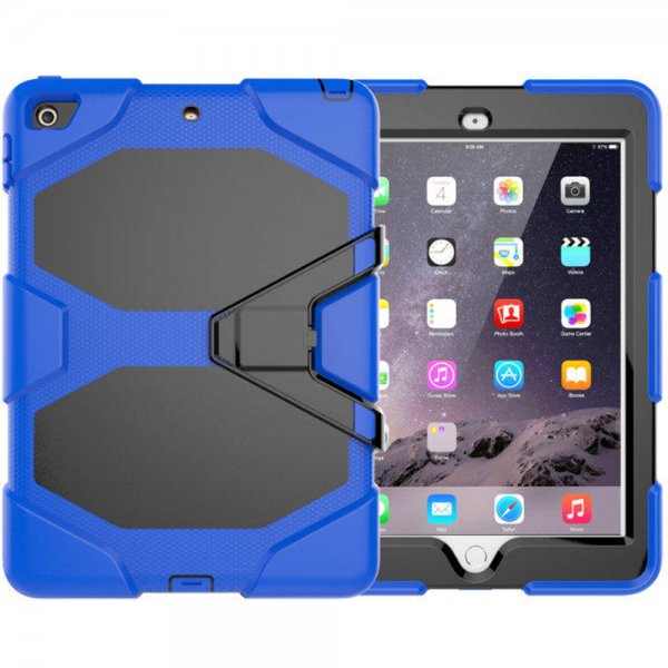iPad 10.2 (gen 7/8/9) Suojakotelo Heavy Duty Armor Sininen