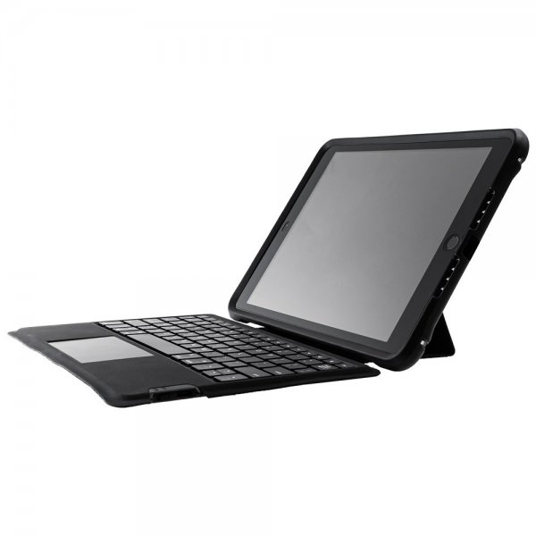 Otterbox iPad 10.2 (7./8./9. sukupolvi) -kotelo näppäimistöllä UnlimitED Keyboard Case Nordic, musta