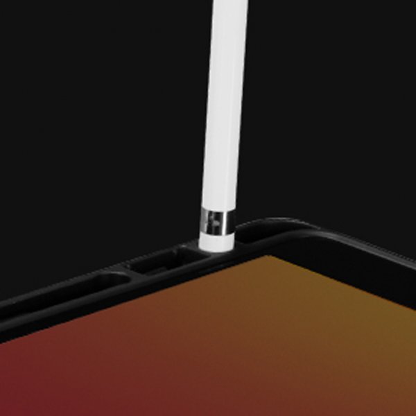 Spigen iPad 10.2 Urban Fit -suojakotelo, musta