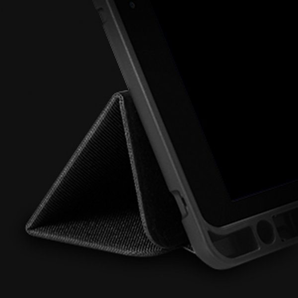Spigen iPad 10.2 Urban Fit -suojakotelo, musta
