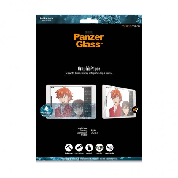 PanzerGlass iPad 10.2 (7./8./9. sukupolvi) GraphicPaper -näytönsuoja