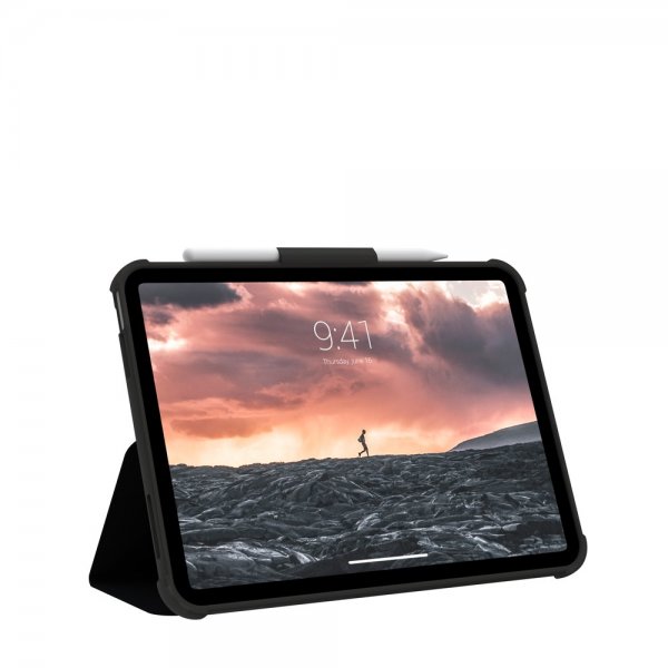 Urban Armor Gear (UAG) iPad 10.9 (gen 10)/iPad 11 (A16) Kotelo Plyo Folio Musta/Ice