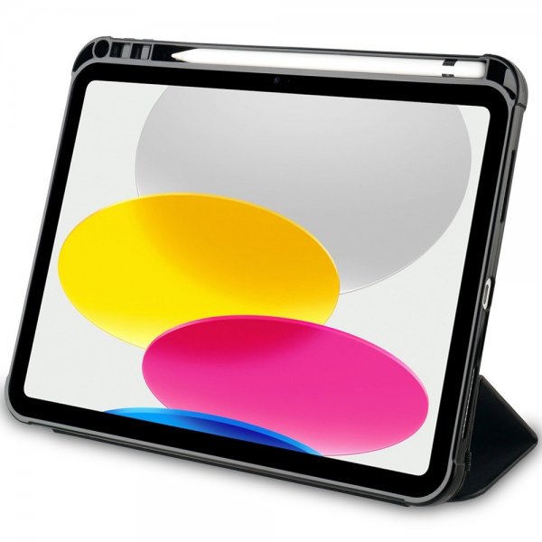 Otterbox iPad 10.9 (10. sukupolvi)/iPad 11 (A16) React Folio -kotelo, musta