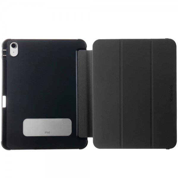 Otterbox iPad 10.9 (10. sukupolvi)/iPad 11 (A16) React Folio -kotelo, musta