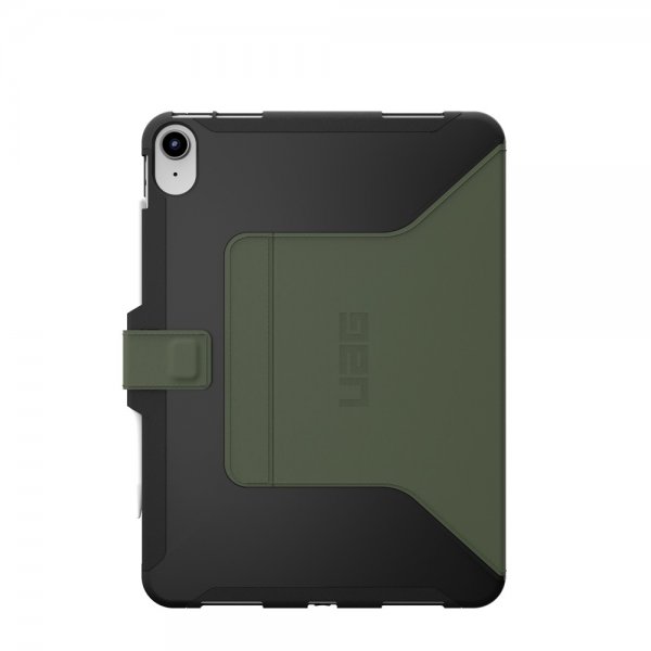 Urban Armor Gear (UAG) iPad 10.9 (10. sukupolvi)/iPad 11 (A16) Scout Folio -kotelo, musta/oliivi