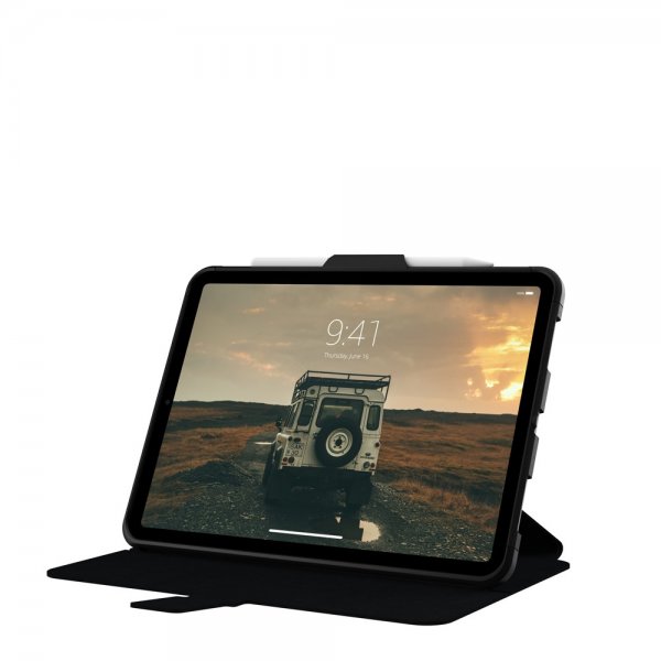 Urban Armor Gear (UAG) iPad 10.9 (10. sukupolvi)/iPad 11 (A16) Scout Folio -kotelo, musta/oliivi