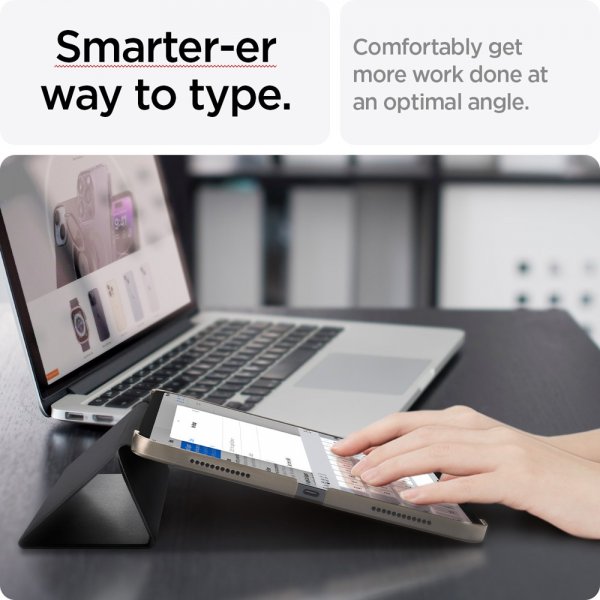 Spigen iPad 10.9 (gen 10)/iPad 11 (A16) Suojakotelo Smart Fold Musta