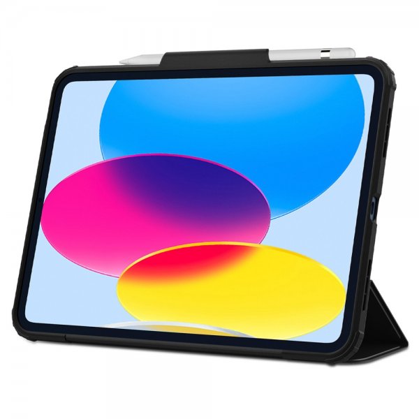 Spigen iPad 10.9 (10. sukupolvi)/iPad 11 (A16) Ultra Hybrid Pro -suojakuori, musta