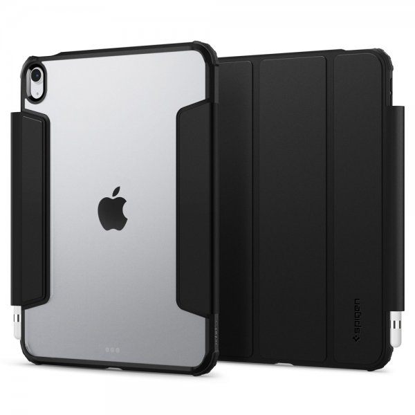 Spigen iPad 10.9 (10. sukupolvi)/iPad 11 (A16) Ultra Hybrid Pro -suojakuori, musta