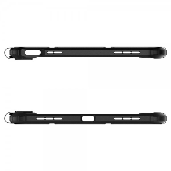 Spigen iPad 10.9 (10. sukupolvi)/iPad 11 (A16) Ultra Hybrid Pro -suojakuori, musta