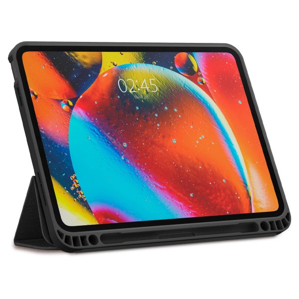 Spigen iPad 10.9 (10. sukupolvi)/iPad 11 (A16) Urban Fit -suojakotelo, musta