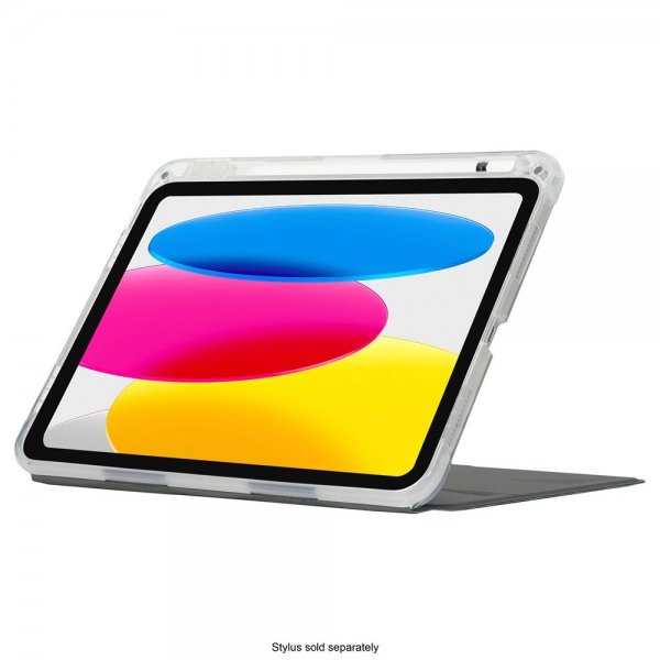 Targus iPad 10.9 (10. sukupolvi)/iPad 11 (A16) Pro-Tek Clear -suojakuori, musta