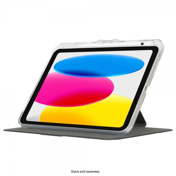 Targus iPad 10.9 (10. sukupolvi)/iPad 11 (A16) kotelo VersaVu Clear, musta