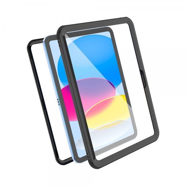 4smarts iPad 10.9 (10. sukupolvi)/iPad 11 (A16) Active Pro Rugged Case -suojakotelo, musta