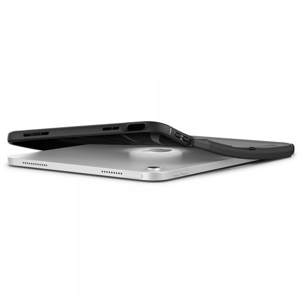 Spigen iPad 10.9 (10. sukupolvi)/iPad 11 (A16) Rugged Armor -suojakuori, mattamusta