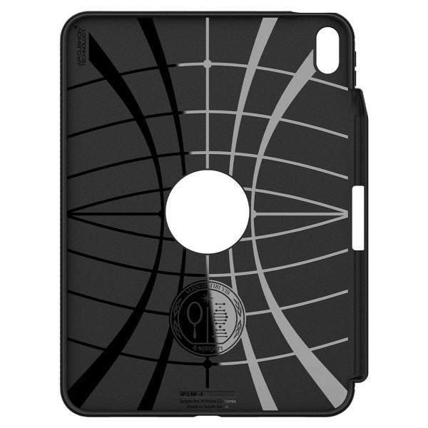 Spigen iPad 10.9 (10. sukupolvi)/iPad 11 (A16) Rugged Armor -suojakuori, mattamusta