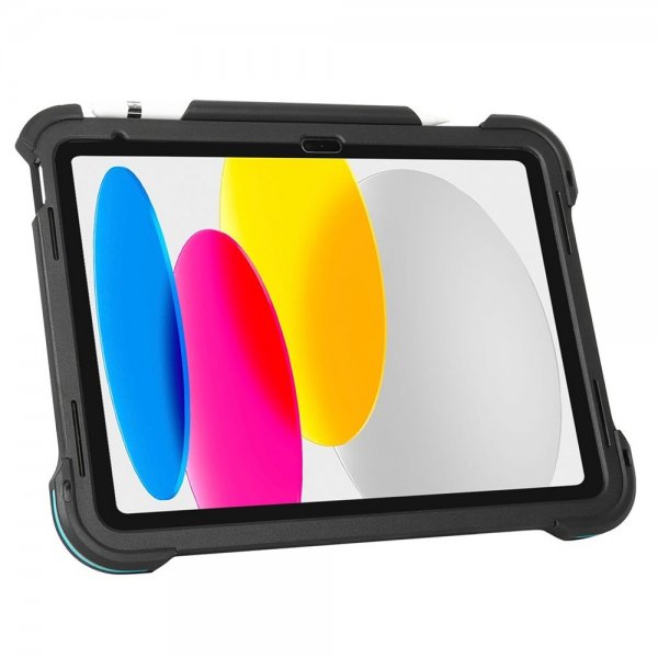 Targus iPad 10.9 (10. sukupolvi)/iPad 11 (A16) SafePort Rugged Max -suojakuori, musta