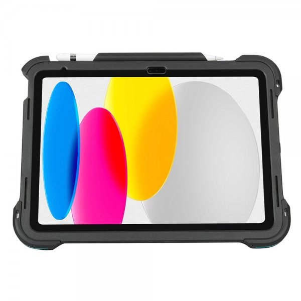 Targus iPad 10.9 (10. sukupolvi)/iPad 11 (A16) SafePort Rugged Max -suojakuori, musta