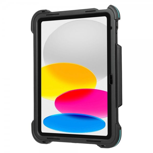 Targus iPad 10.9 (10. sukupolvi)/iPad 11 (A16) SafePort Rugged Max -suojakuori, musta