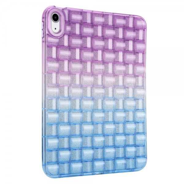 iPad 10.9 (10. sukupolvi)/iPad 11 (A16) Kuori Punottu violetti-sininen