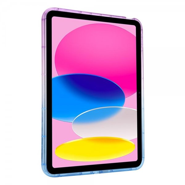 iPad 10.9 (10. sukupolvi)/iPad 11 (A16) Kuori Punottu violetti-sininen