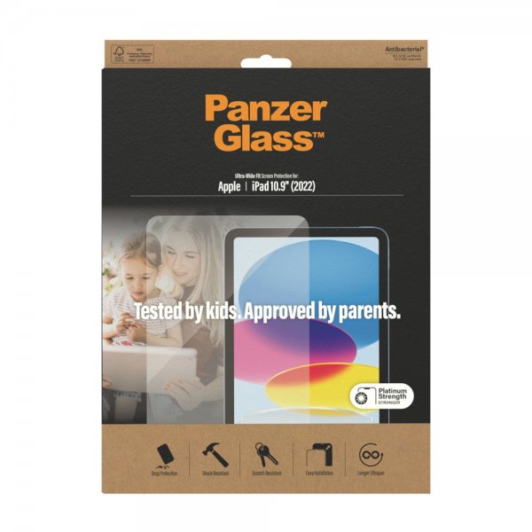 PanzerGlass iPad 10.9 (10. sukupolvi)/iPad 11 (A16) Näytönsuoja Ultra-Wide Fit