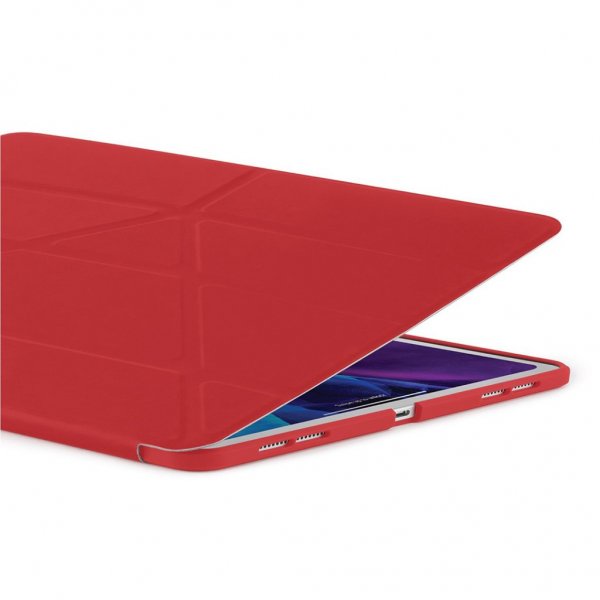 Pipetto iPad Pro 12.9 (4./5./6. sukupolvi) Origami-suojakotelo, punainen