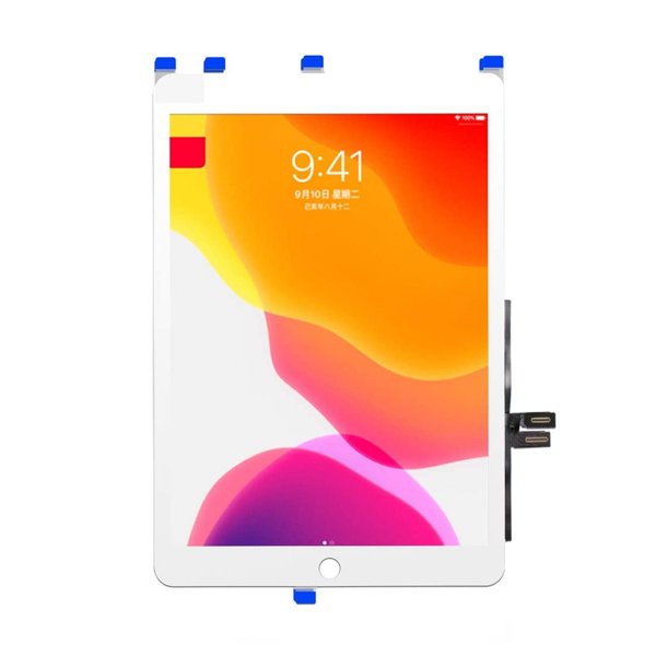 iPad 9 10.2 2021 Lasinen Kosketusnäyttö OEM - Valkoinen