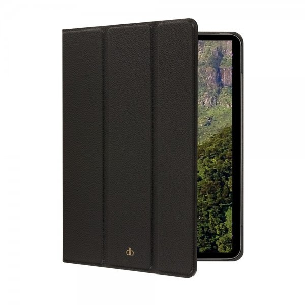 dbramante1928 iPad Air 10.9 (sukupolvet 4/5) Milan Night Black -kotelo