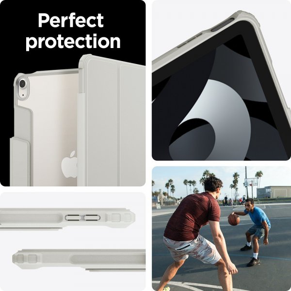 Spigen iPad Air 10.9 (sukupolvi 4/5)/iPad Air 11 (M2/M3/M4) Suojakotelo Air Skin Pro Harmaa