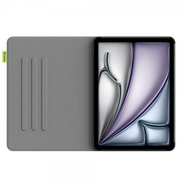Gecko Covers iPad Air 10.9 (sukupolvi 4/5)/iPad Air 11 (M2/M3/M4) Fodral Apple-Peel Folio Sininen