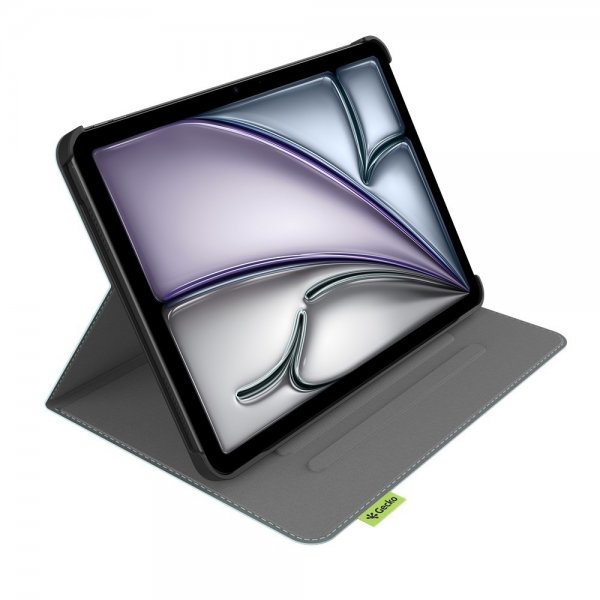 Gecko Covers iPad Air 10.9 (sukupolvi 4/5)/iPad Air 11 (M2/M3/M4) Fodral Apple-Peel Folio Sininen