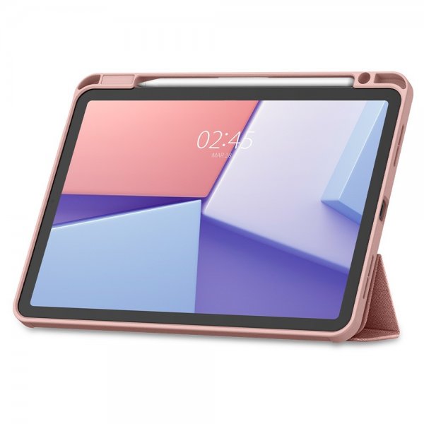 Spigen iPad Air 11 (M2/M3/M4) Urban Fit -suojakotelo, ruusukulta