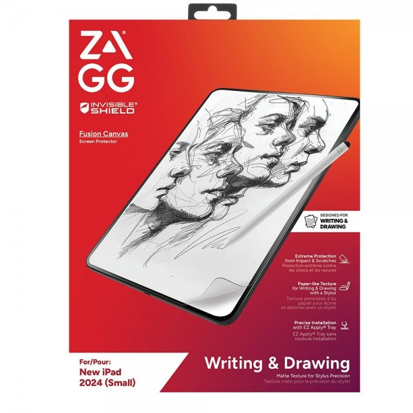 ZAGG InvisibleShield iPad Air 11 (M2/M3/M4) Näytönsuoja Fusion Canvas