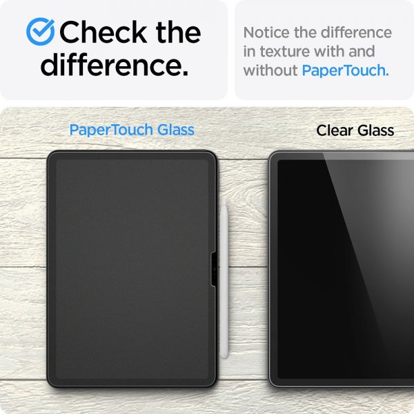Spigen iPad Air 11 (M2/M3/M4) Näytönsuoja Paper Touch EZ Fit