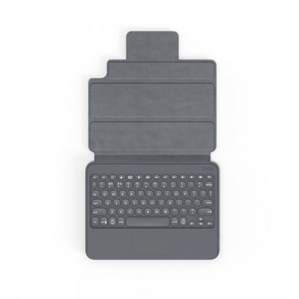 ZAGG iPad Air 10.9/iPad Pro 11 Kotelo ja näppäimistö Pro Keys Trackpad Nordic Charcoal
