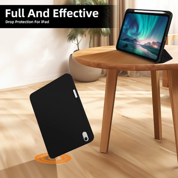 4smarts iPad Air 11 (M2/M3/M4)/iPad Pro 11 (2./3./4. sukupolvi) -kotelo Folio Case Basic, musta