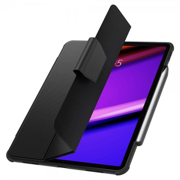 Spigen iPad Air 13 (M2/M3/M4) Suojakuori Rugged Armor Pro Musta