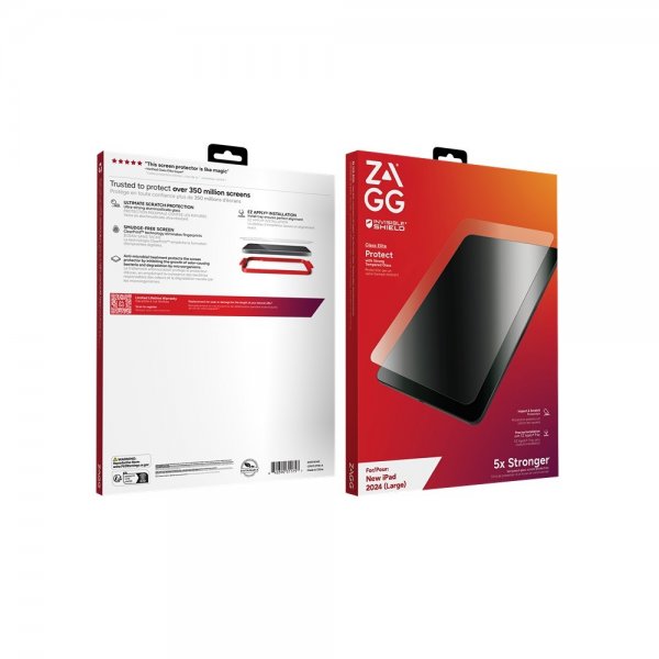 ZAGG InvisibleShield iPad Air 13 (M2/M3) Näytönsuoja Glass Elite