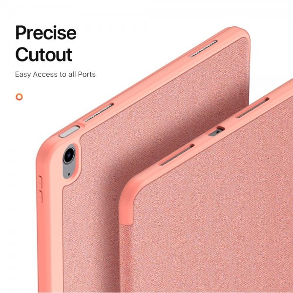 Dux Ducis iPad Air 13 (M2/M3/M4) -kotelo DOMO-sarja Pinkki