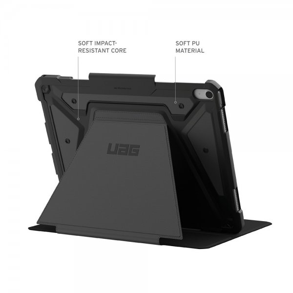 Urban Armor Gear (UAG) iPad Air 13 (M2/M3/M4) Kotelo Metropolis SE Musta