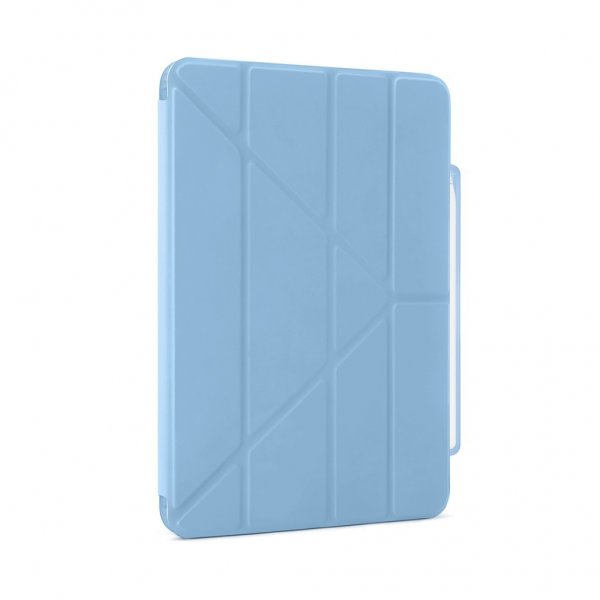 Pipetto iPad Air 13 (M2/M3/M4) -suojakotelo, Origami No3 Pencil Case, vaaleansininen