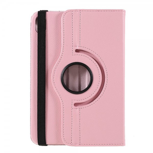 iPad mini (6. sukupolvi)/iPad mini (A17 Pro) 360 astetta kääntyvä suojakotelo, pinkki