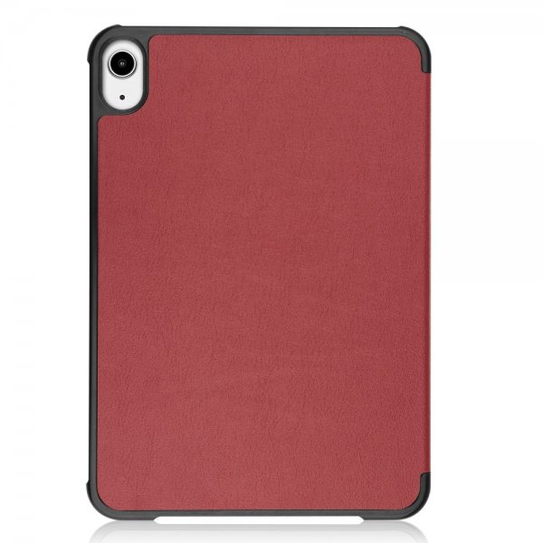 iPad mini (6. sukupolvi)/iPad mini (A17 Pro) Taitettava suojakotelo Älykäs viininpunainen