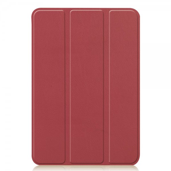 iPad mini (6. sukupolvi)/iPad mini (A17 Pro) Taitettava suojakotelo Älykäs viininpunainen