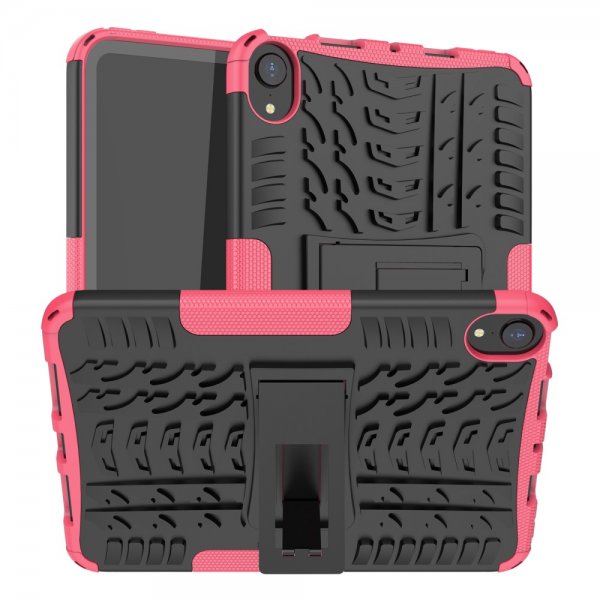 iPad mini (6. sukupolvi)/iPad mini (A17 Pro) Kuori Rengaskuvio Jalustatoiminto Magenta