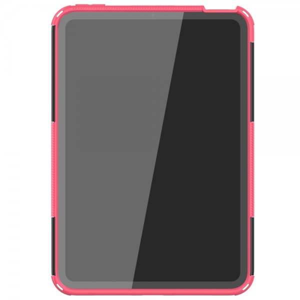 iPad mini (6. sukupolvi)/iPad mini (A17 Pro) Kuori Rengaskuvio Jalustatoiminto Magenta