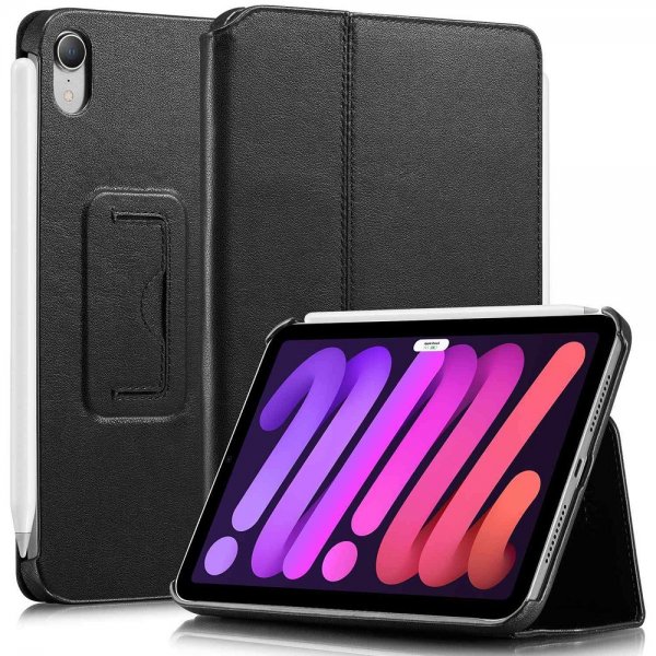 KAVAJ iPad mini (6. sukupolvi)/iPad mini (A17 Pro) -suojakotelo Berliini Musta