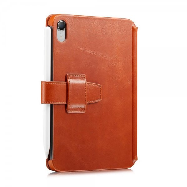 KAVAJ iPad mini (6. sukupolvi)/iPad mini (A17 Pro) London Ruskea -suojakotelo